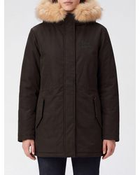 MC2 Saint Barth - Brenna Padded Parka With A Shearling Hood - Lyst