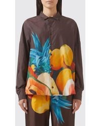 Donde Esteban - Printed Cotton Shirt - Lyst