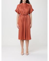 Semicouture - Silk Blend Shirt Dress - Lyst