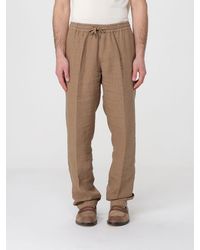 Boglioli - Linen Drawstring Trousers - Lyst