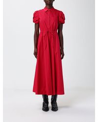 Twinset - Stretch Cotton Chemisier Dress - Lyst