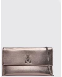 Patrizia Pepe - Laminated Leather Clutch - Lyst