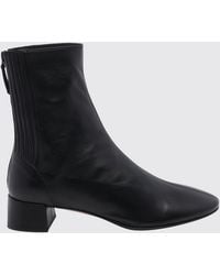 Aquazzura - Saint Honorè Suede Chelsea Boots With Round Toe - Lyst