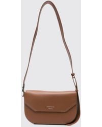 Emporio Armani - 1981 Small Bovine Leather Crossbody Bag With Flap Closure - Lyst