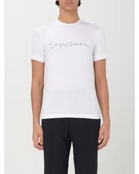 Giorgio Armani - Cotton T-Shirt - Lyst