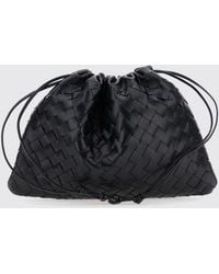 Bottega Veneta - Dustbag Intrecciato Calfskin Bucket Bag With Drawstring - Lyst