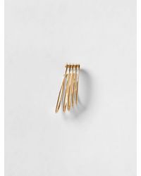 FEDERICA TOSI - La Cage Plated Brass Ear Cuff - Lyst