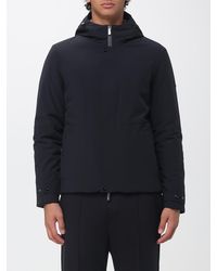 Heskimo - Padded Waterproof Nylon Windbreaker With Hood And Slim Fit - Lyst