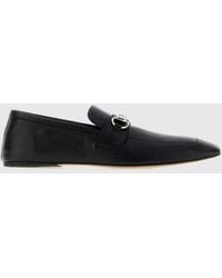 Gucci - Ragazzo Smooth Calfskin Loafers With Horsebit Detail - Lyst