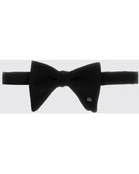 Gucci - Butterfly Silk Bow Tie - Lyst