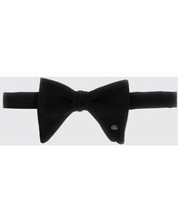 Gucci - Butterfly Silk Bow Tie - Lyst