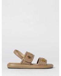 Pinko - Fiona Leather Sandals - Lyst