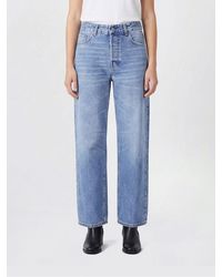 Haikure - Straight Cotton Denim Jeans - Lyst