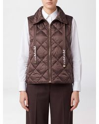 Max Mara - Tregic High-Neck Quilted Nylon Padded Gilet - Lyst