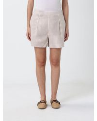 MC2 Saint Barth - Striped Cotton Shorts - Lyst