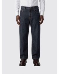 Fendi - Regular Fit Cotton Denim Jeans - Lyst