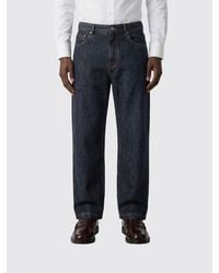 Fendi - Regular Fit Cotton Denim Jeans - Lyst