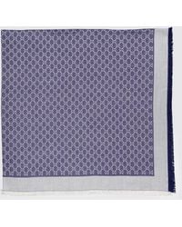 Gucci - Wool And Silk Scarf - Lyst