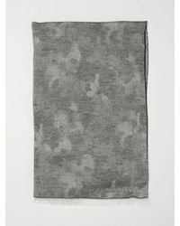 Emporio Armani - Linen Blend Stole - Lyst