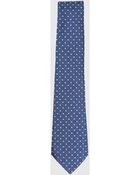 Giorgio Armani - Polka Dot Silk Tie - Lyst