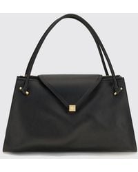 Versace - Severine Smooth Calfskin Shoulder Bag With Medusa Plaque - Lyst
