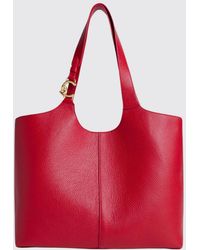 Coccinelle - C-Easy Large Grained Leather Bag - Lyst