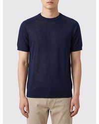 Kangra - Silk And Cashmere Crew Neck Knitwear - Lyst