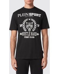 Philipp Plein - Contrasting Graphic Print Cotton T-Shirt - Lyst