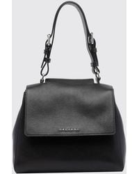 Orciani - Sveva Small Calf Leather Handbag With Adjustable Handle And Strap - Lyst