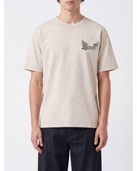 Barrow - Graphic Print Cotton T-Shirt With Crew Neck - Lyst