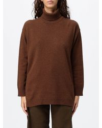 Kangra - Wool Turtleneck With Long Sleeves And Ribbed Trims - Lyst