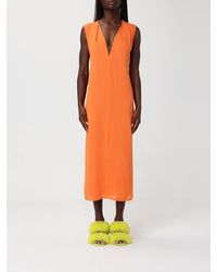 Moschino - Jersey Midi Dress - Lyst
