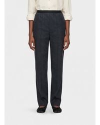 Maison Margiela - Slim Fit Virgin Wool Trousers - Lyst
