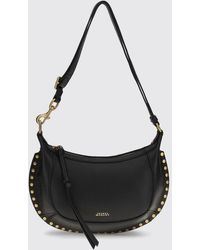 Isabel Marant - Oskan Moon Studded Leather Hobo Bag - Lyst