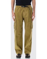 Gramicci - Graphic Print Wide-Leg Cotton Cargo Trousers - Lyst