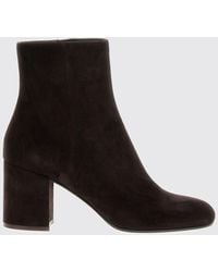 Gianvito Rossi - Botines Planos Mujer - Lyst