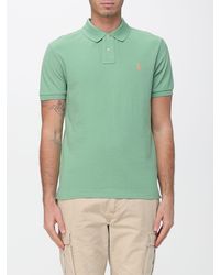 Polo Ralph Lauren - Pony Logo Cotton Polo Shirt - Lyst