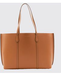 Tory Burch - Perry Leather Shopping Bag - Lyst