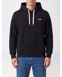 Autry - Cotton Hoodie With Contrasting Logo And Drawstring - Lyst