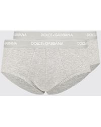 Dolce & Gabbana - Dolce &Amp Gabbana Set Of 2 Stretch Cotton Briefs - Lyst