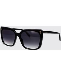 Marc Jacobs - Rectangular Cat-Eye Acetate Sunglasses With Iconic Double J Logo - Lyst