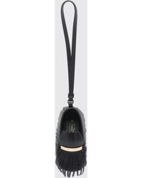 Tod's - Leather Loafer Keychain - Lyst