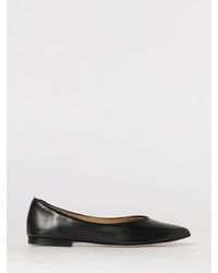 Anna F. - Leather Ballerina Flats - Lyst