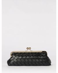 Twinset - Woven Faux Leather Clutch - Lyst