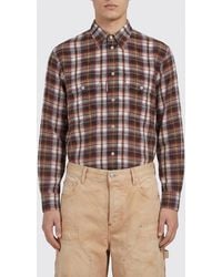 DSquared² - Camisa Casual De Lino A Cuadros - Lyst