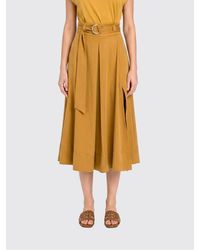 Twinset - Lyocell Flared Skirt - Lyst