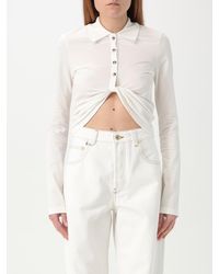 Courreges - Courr&Egrave	Ges Polo Mujer - Lyst