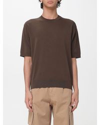 Laneus - Basic Cotton T-Shirt - Lyst
