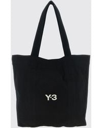 Y-3 - Canvas Tote Bag With Logo - Lyst