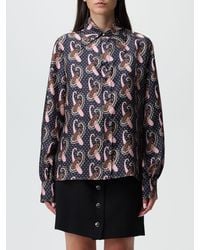 Etro - Shirt In Silk With Paisley Print - Lyst